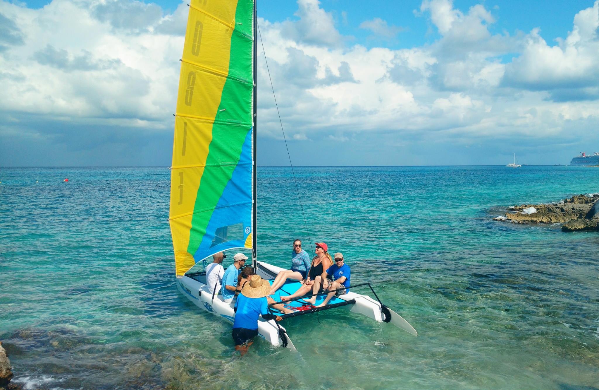Getting ready for a sail